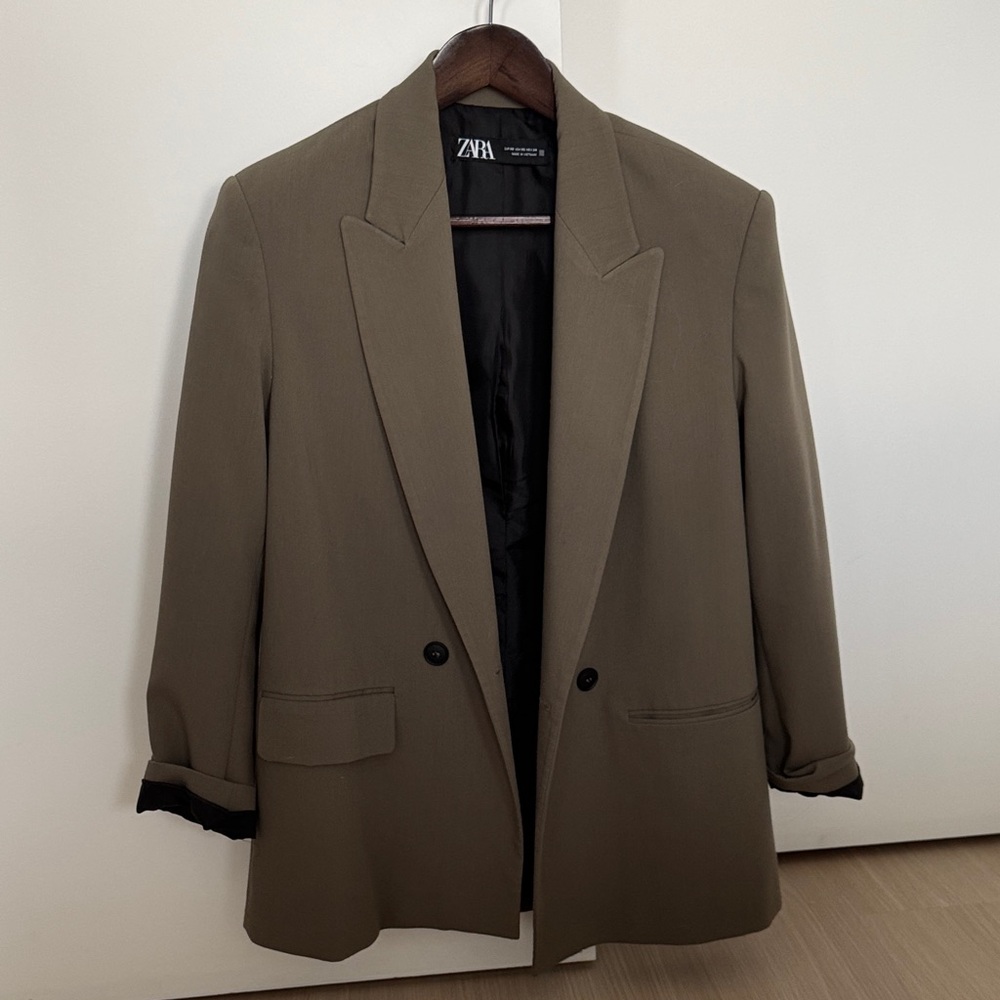 Zara boyfriend fit blazer
